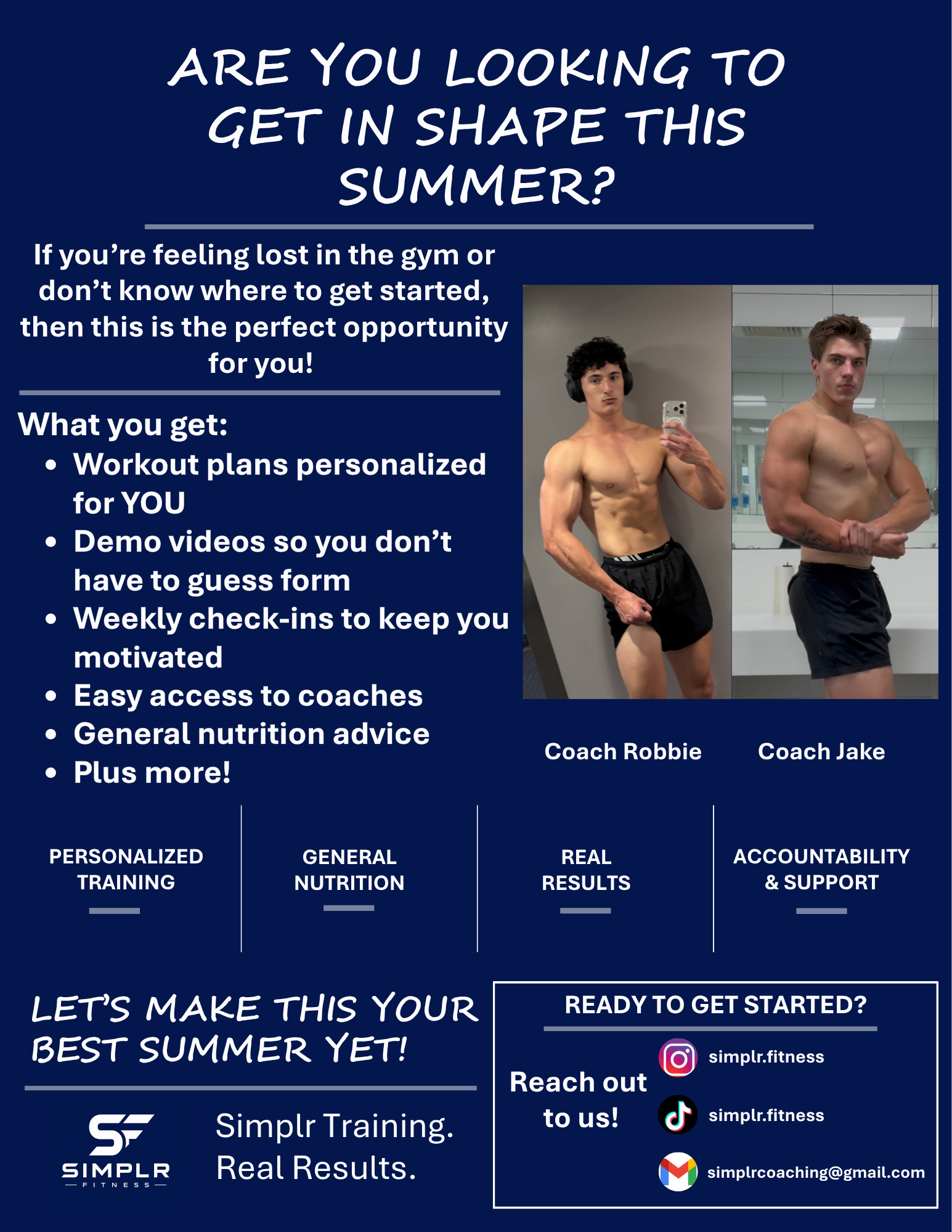 Online Fitness Coaching Made Simplr